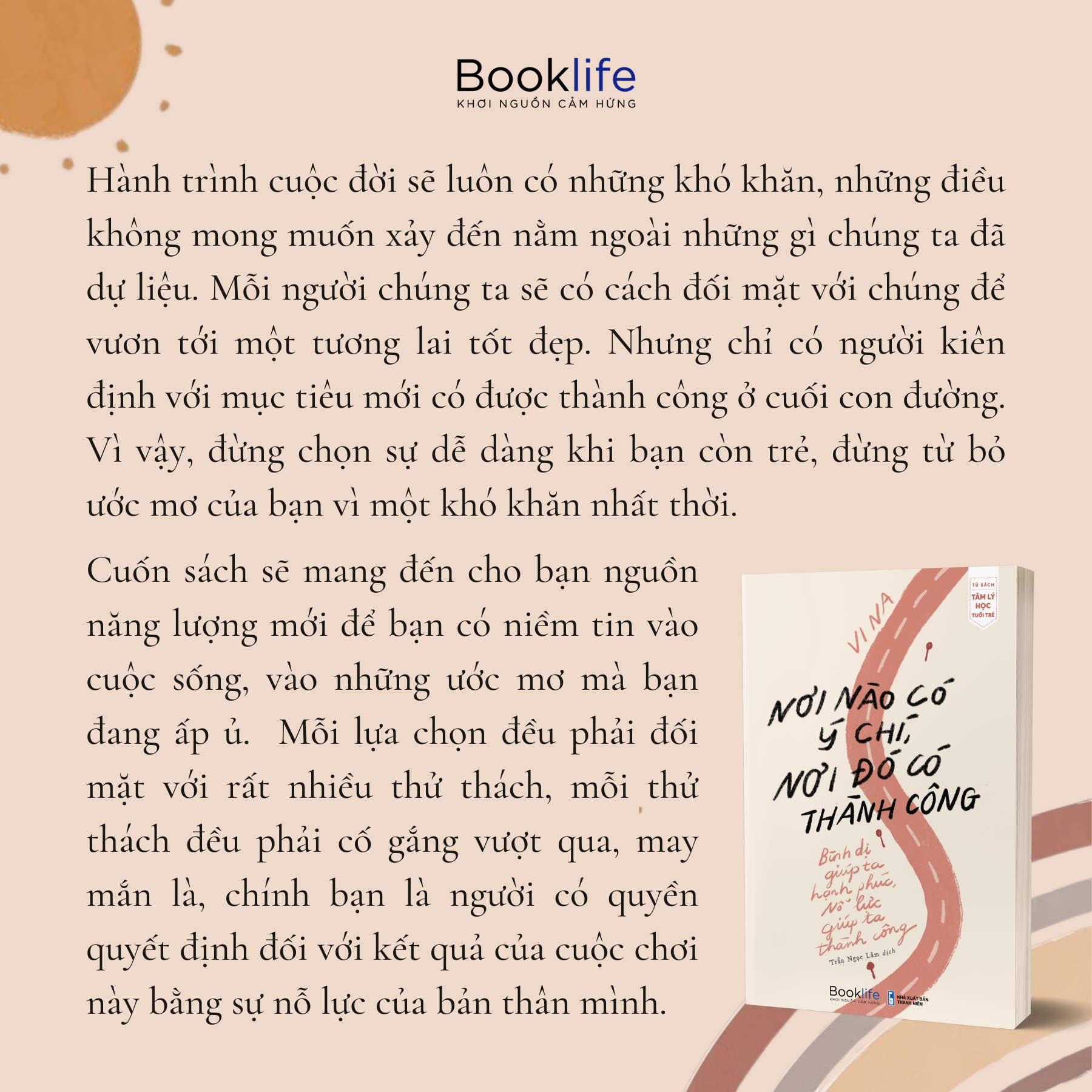 nơi nào có ý chí, nơi đó có thành công