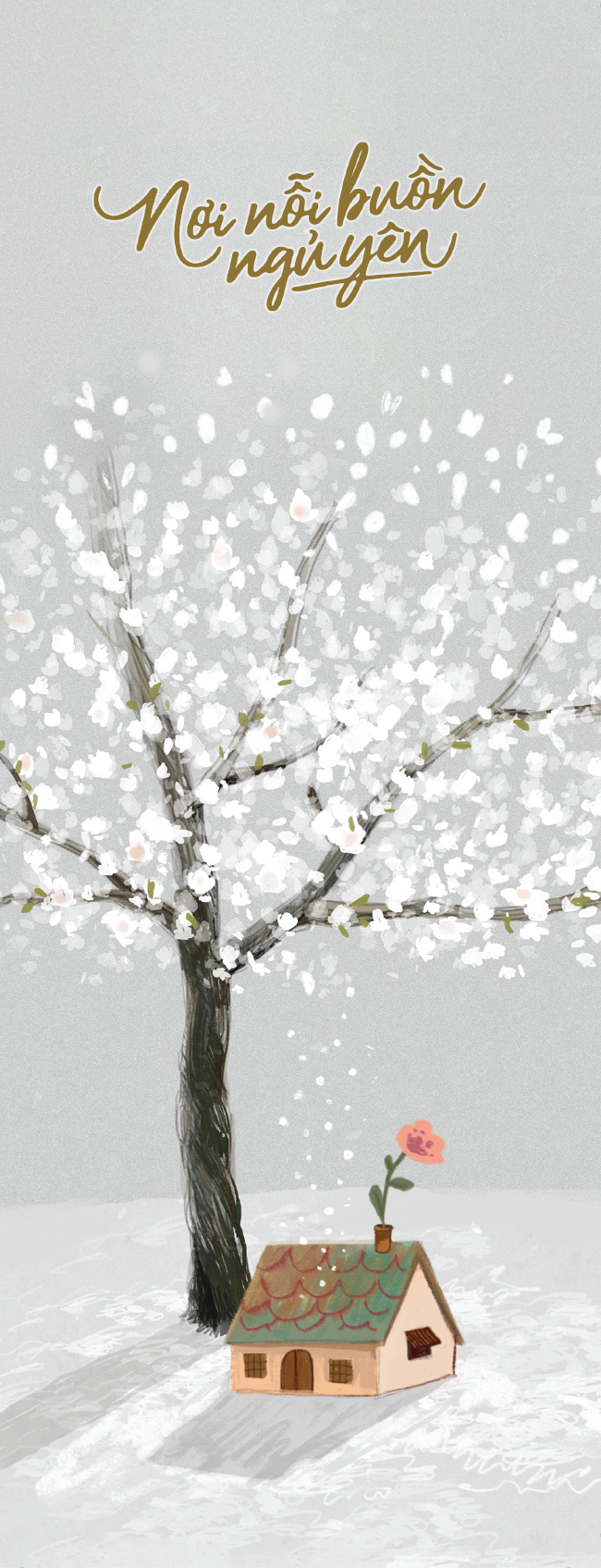 Noi Noi Buon Ngu Yen - Tang Kem Bookmark + Postcard