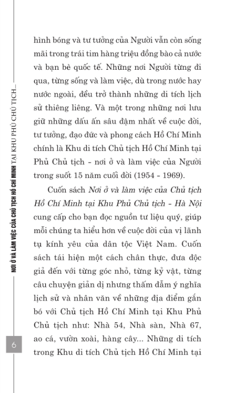 Noi O Va Lam Viec Cua Chu Tich Ho Chi Minh Tai Khu Phu Chu Tich-Ha Noi