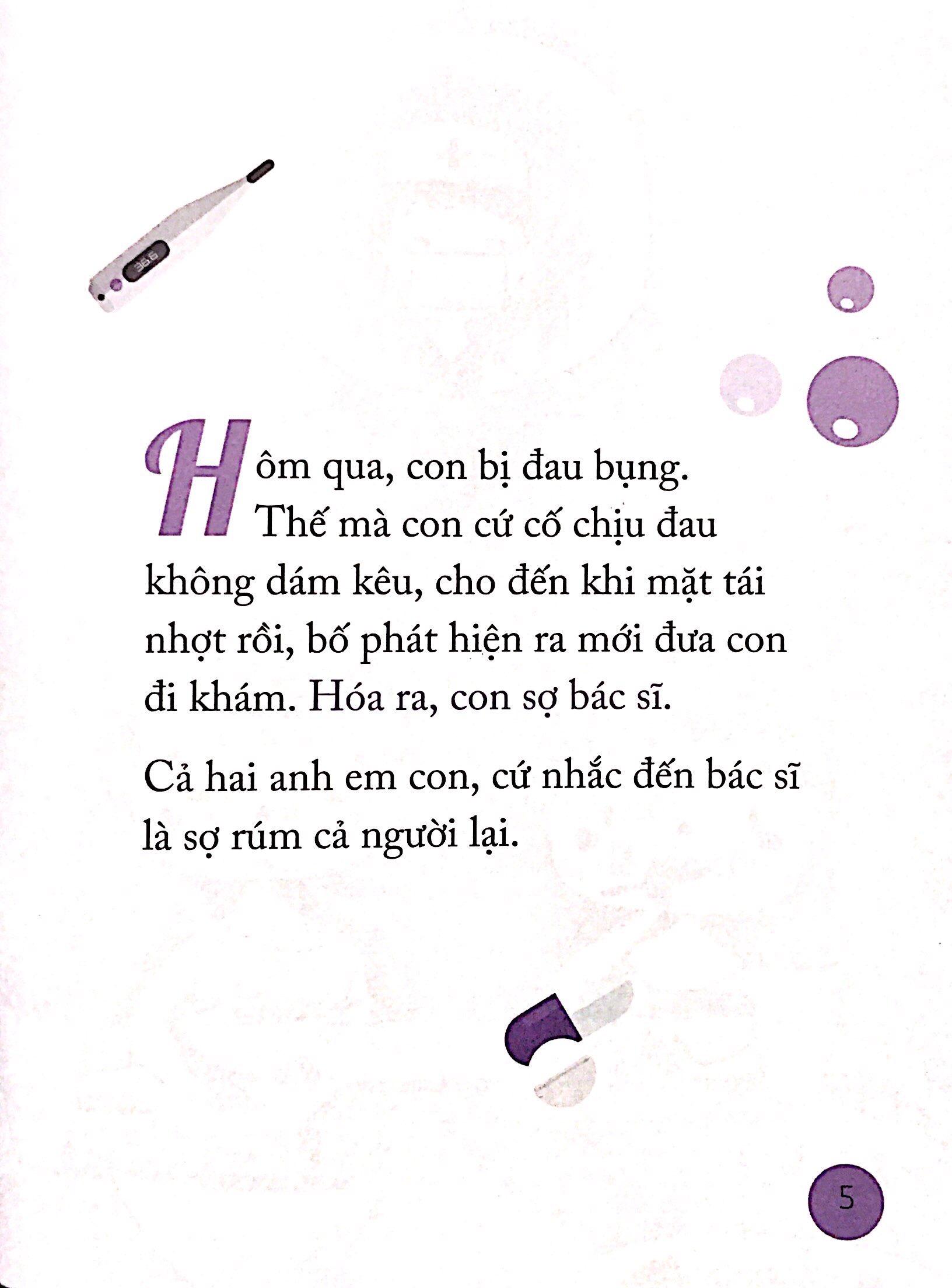 nói sao cho con hiểu: bác sĩ là bạn của con