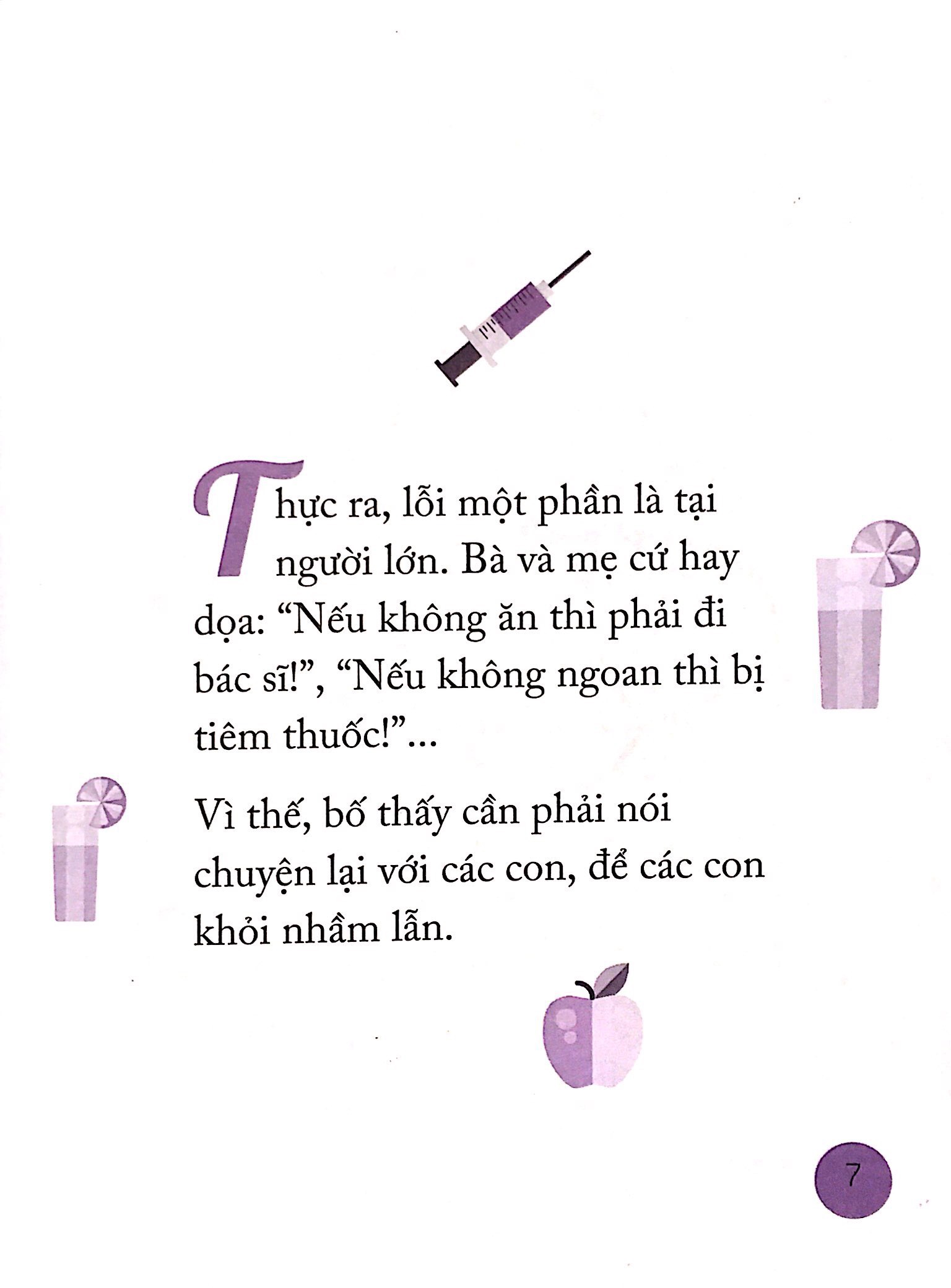 nói sao cho con hiểu: bác sĩ là bạn của con