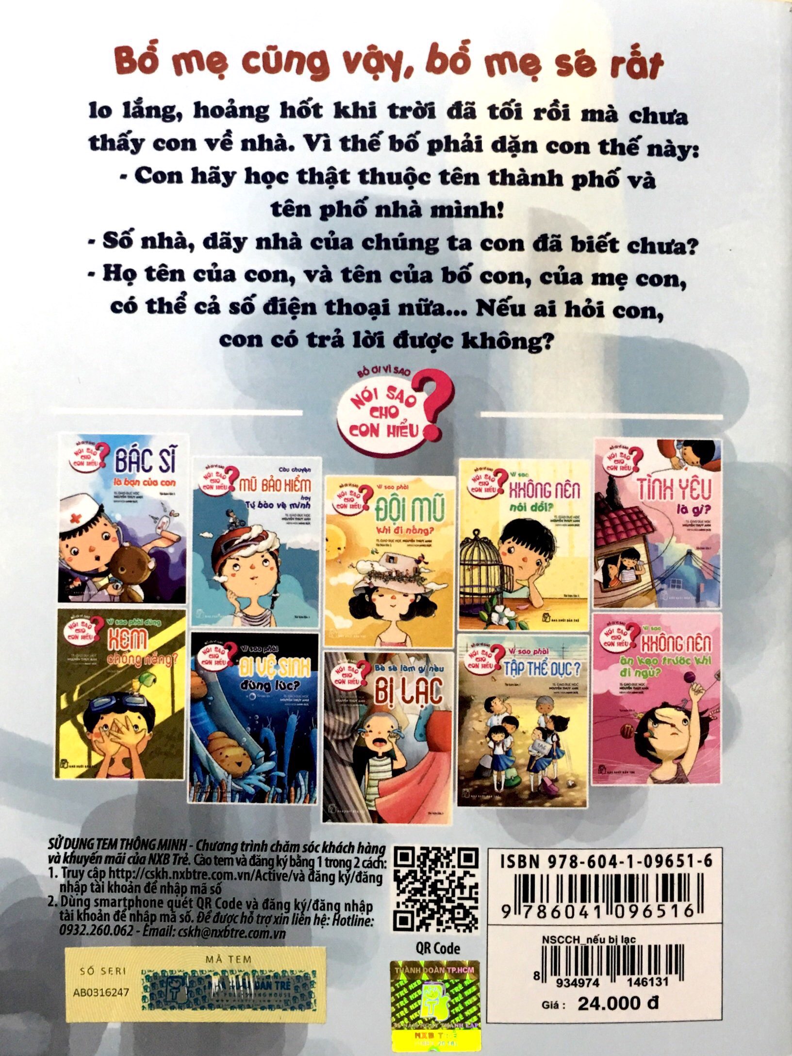 nói sao cho con hiểu: bé sẽ làm gì nếu bị lạc