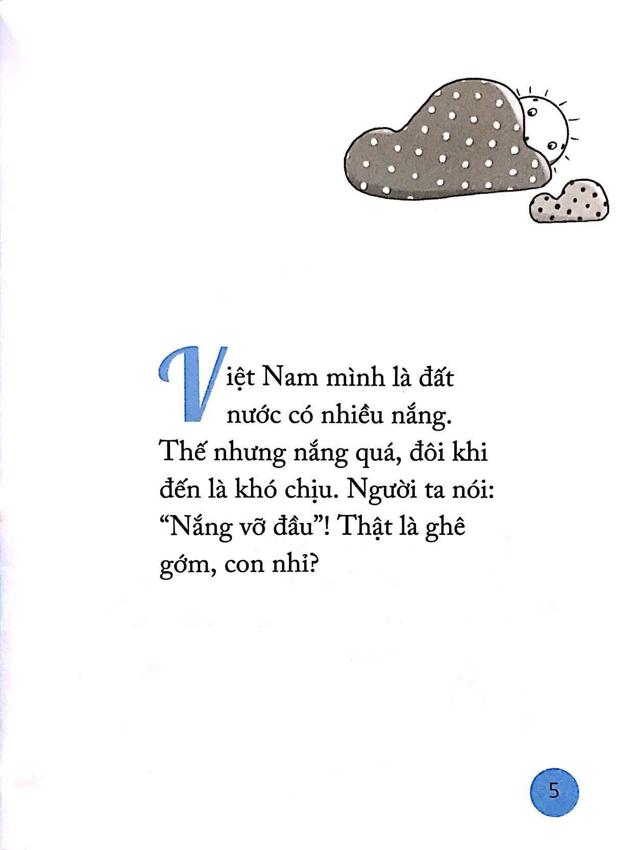 nói sao cho con hiểu? vì sao cần nắng?