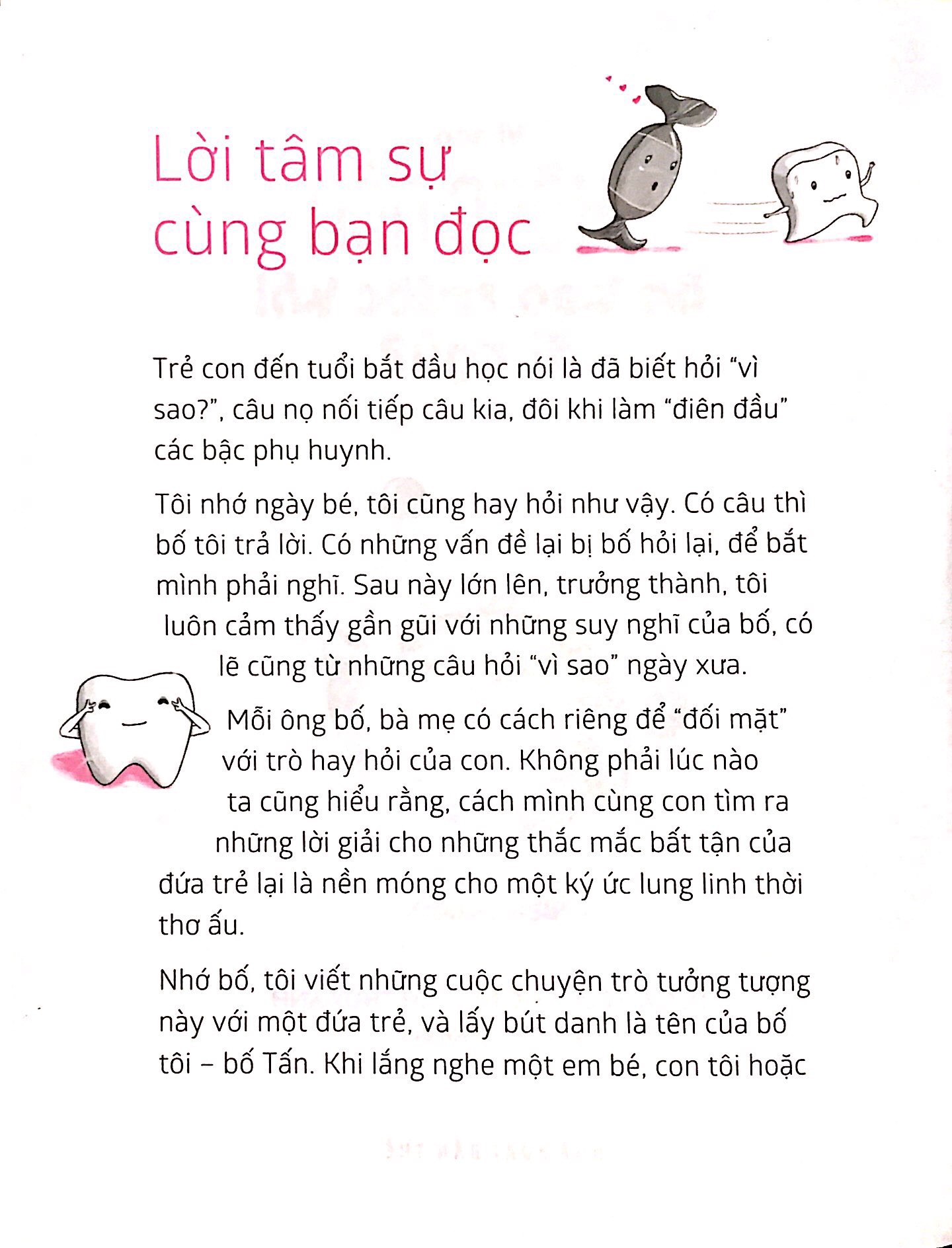 nói sao cho con hiểu: vì sao không nên ăn kẹo trước khi đi ngủ