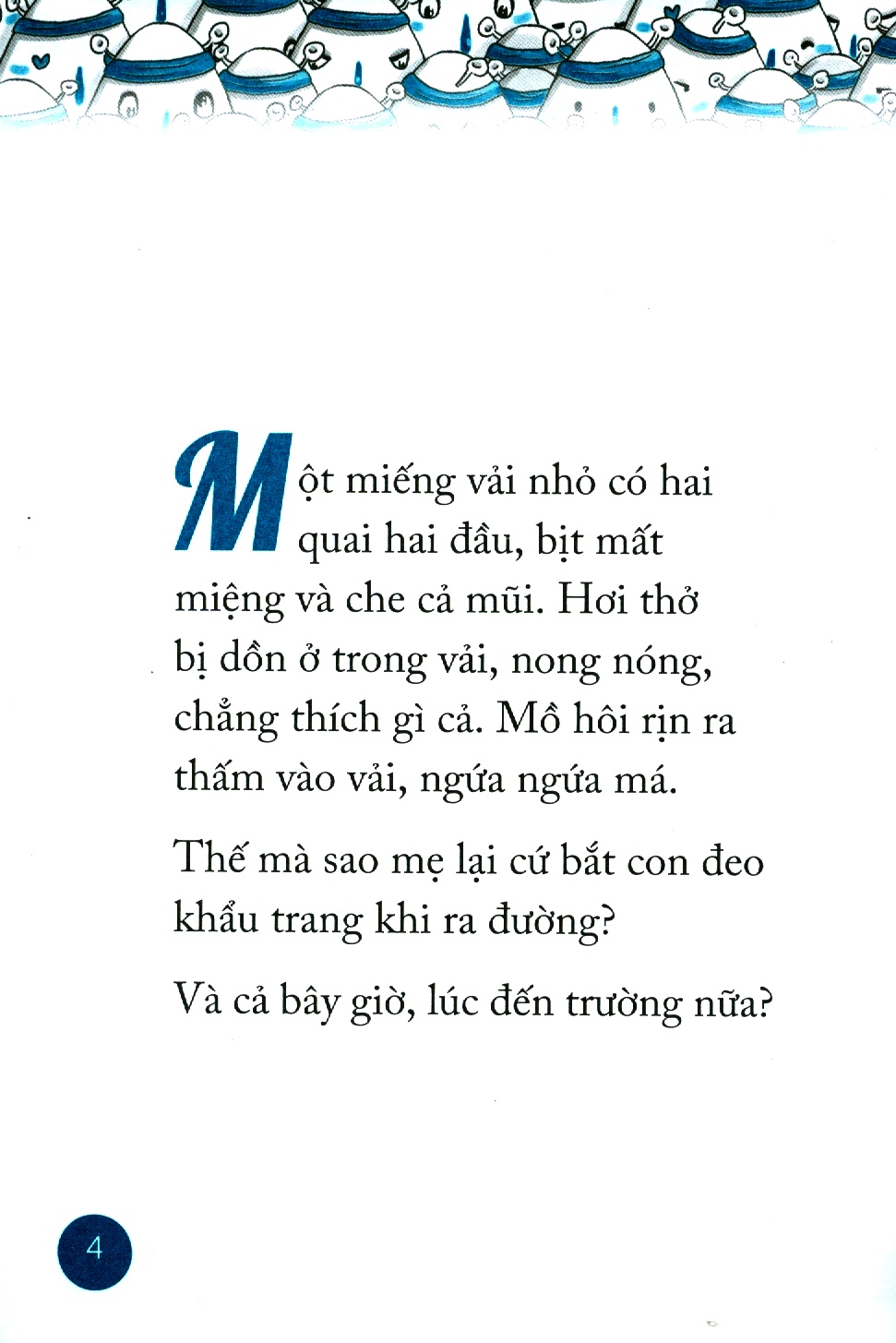 nói sao cho con hiểu - vì sao phải đeo khẩu trang