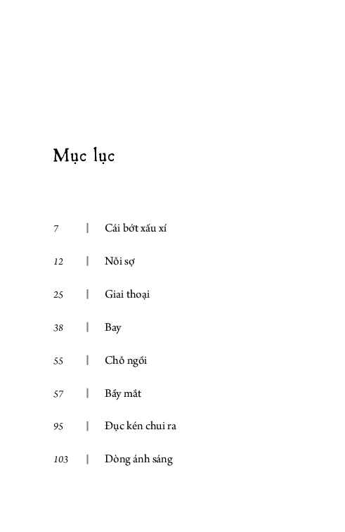 nỗi sợ và những khuôn hình