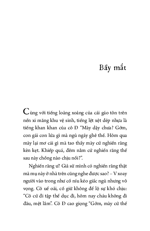 nỗi sợ và những khuôn hình