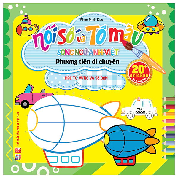 Noi So Va To Mau - Be Va Do Vat Xung Quanh - Hoc Tu Vung So Dem