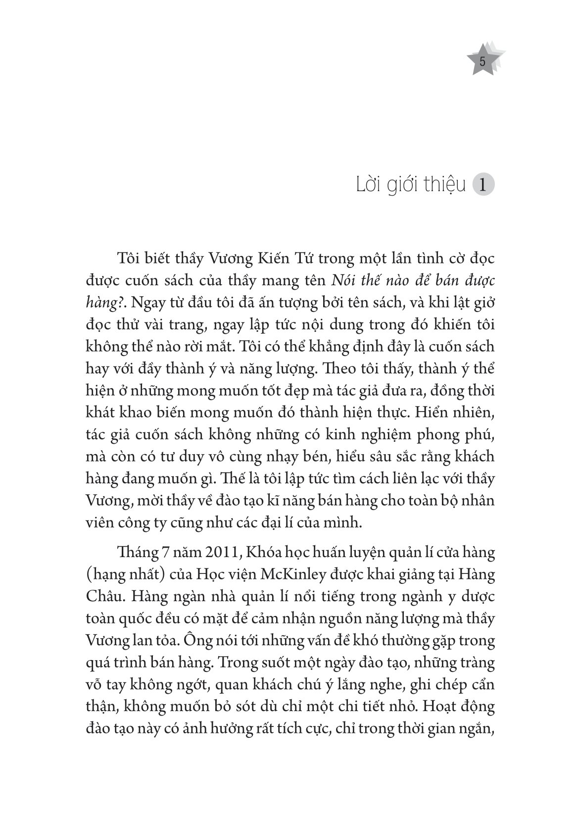 nói thế nào để bán được hàng?