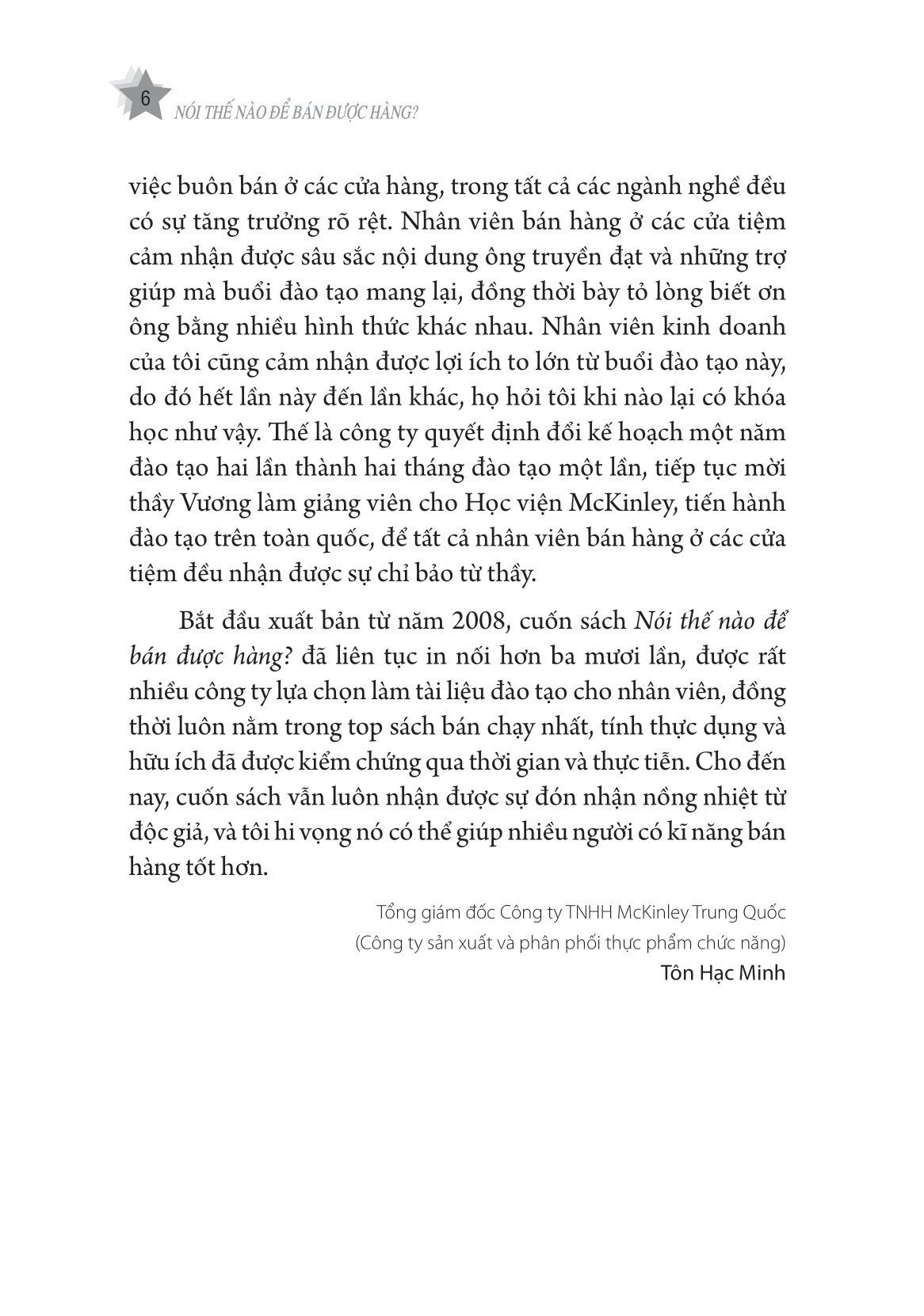 nói thế nào để bán được hàng?