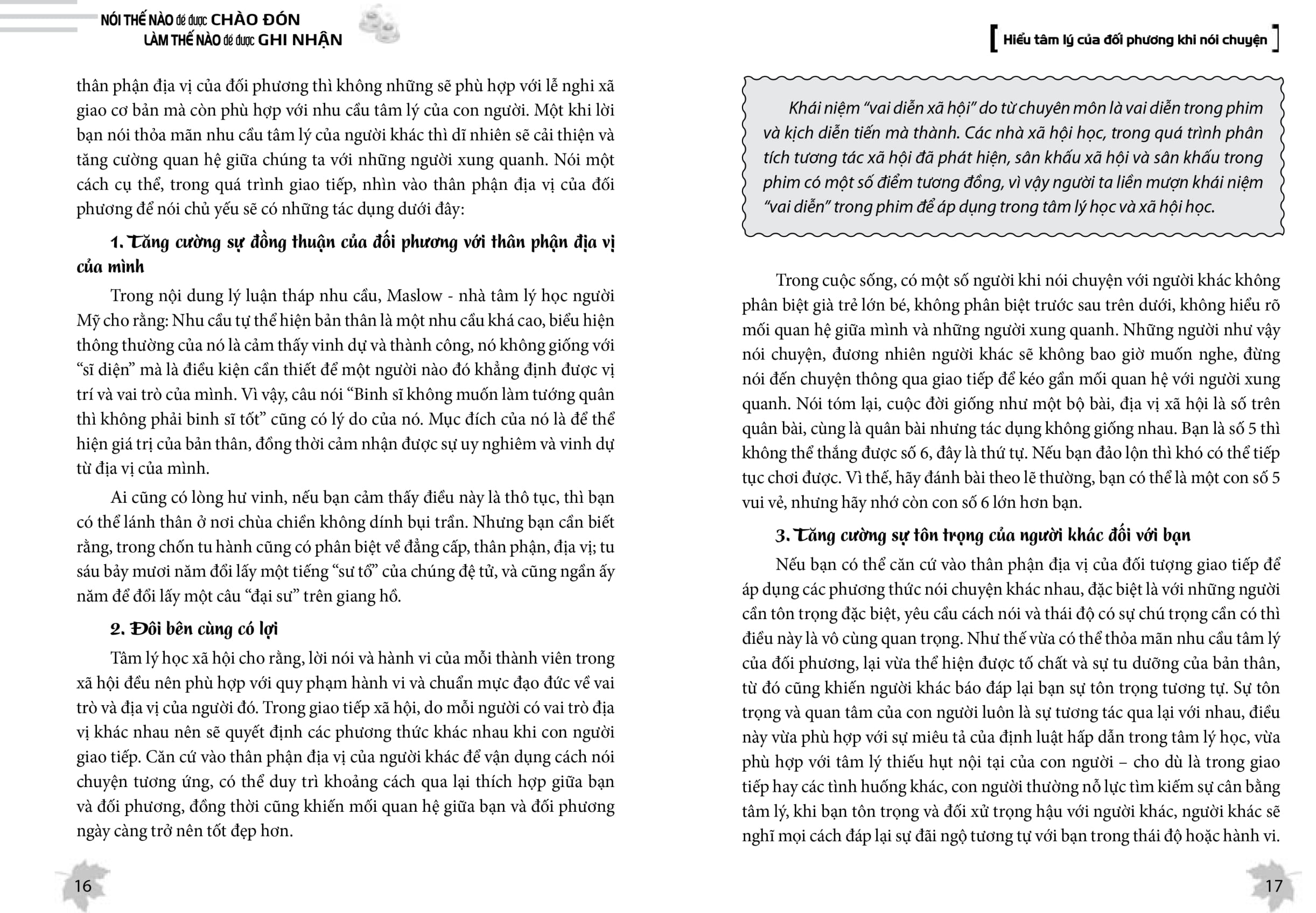 nói thế nào để được chào đón, làm thế nào để được ghi nhận (tái bản 2023)