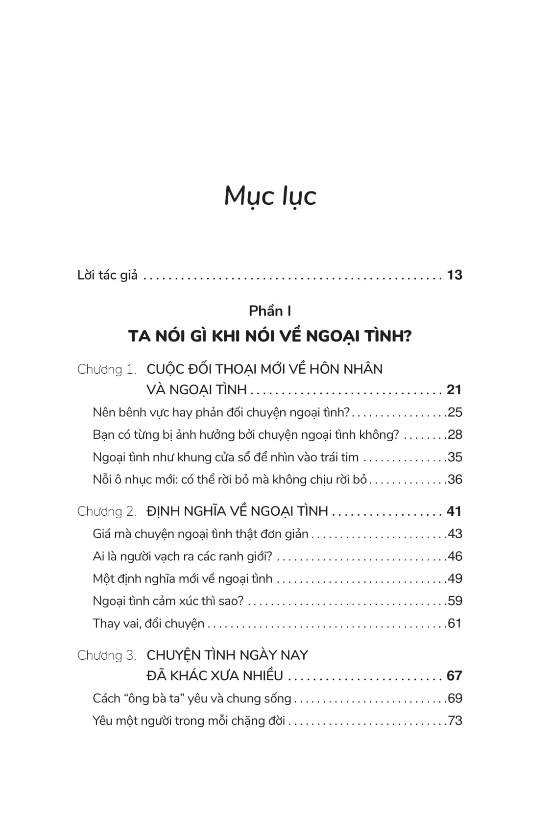 nội tình của ngoại tình