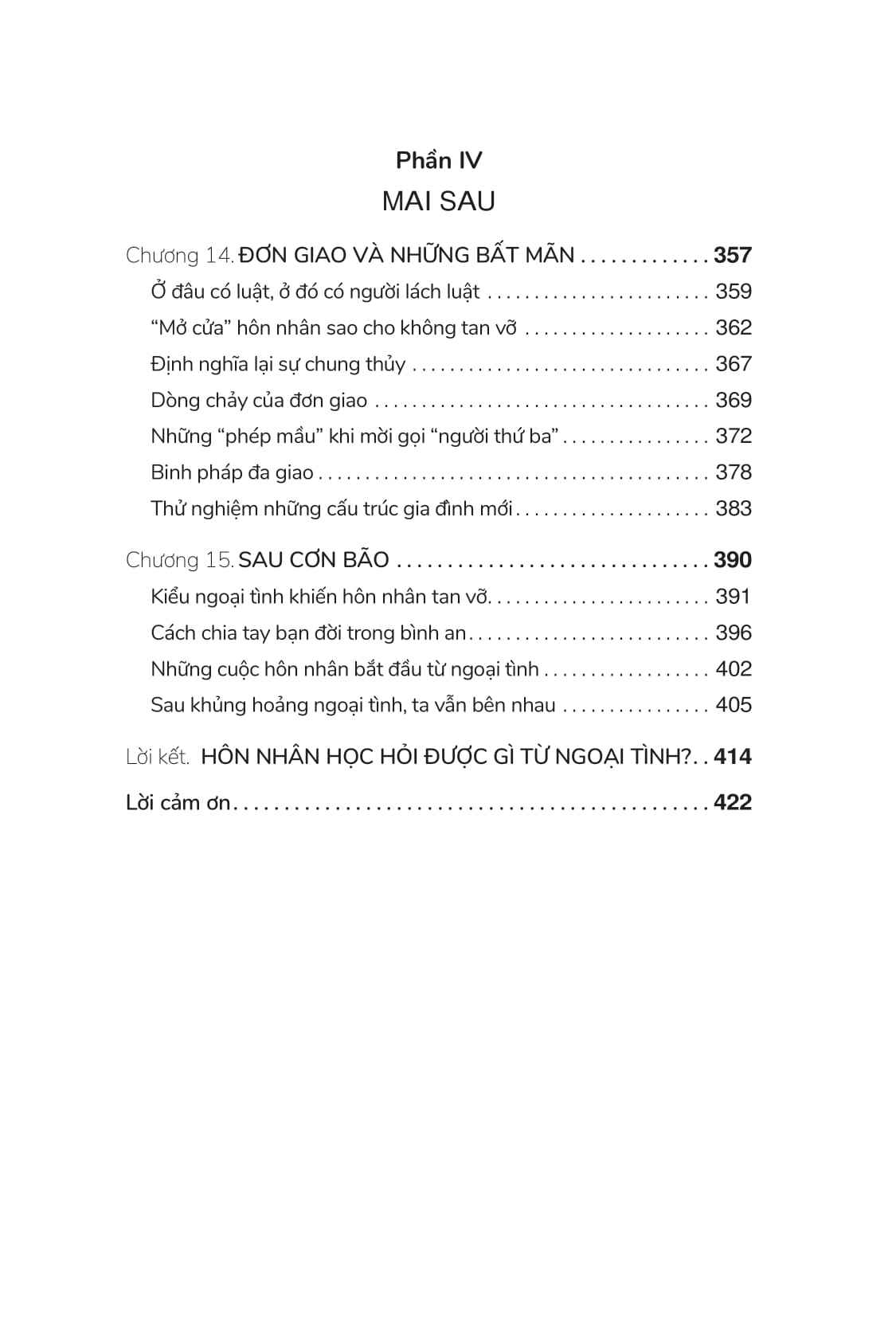 nội tình của ngoại tình