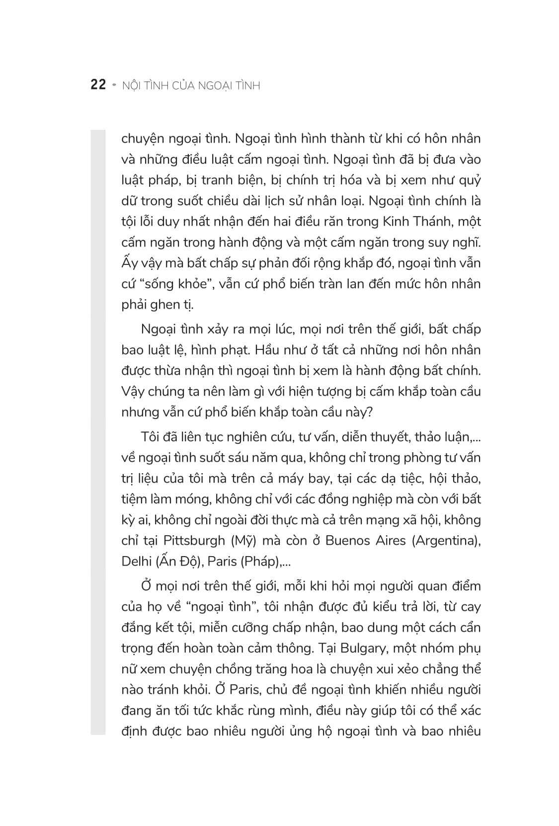 nội tình của ngoại tình