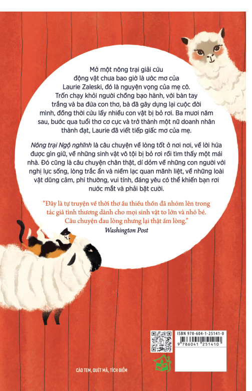 nông trại ngộ nghĩnh - cuộc sống đầy bất ngờ của tôi với 600 con vật giải cứu