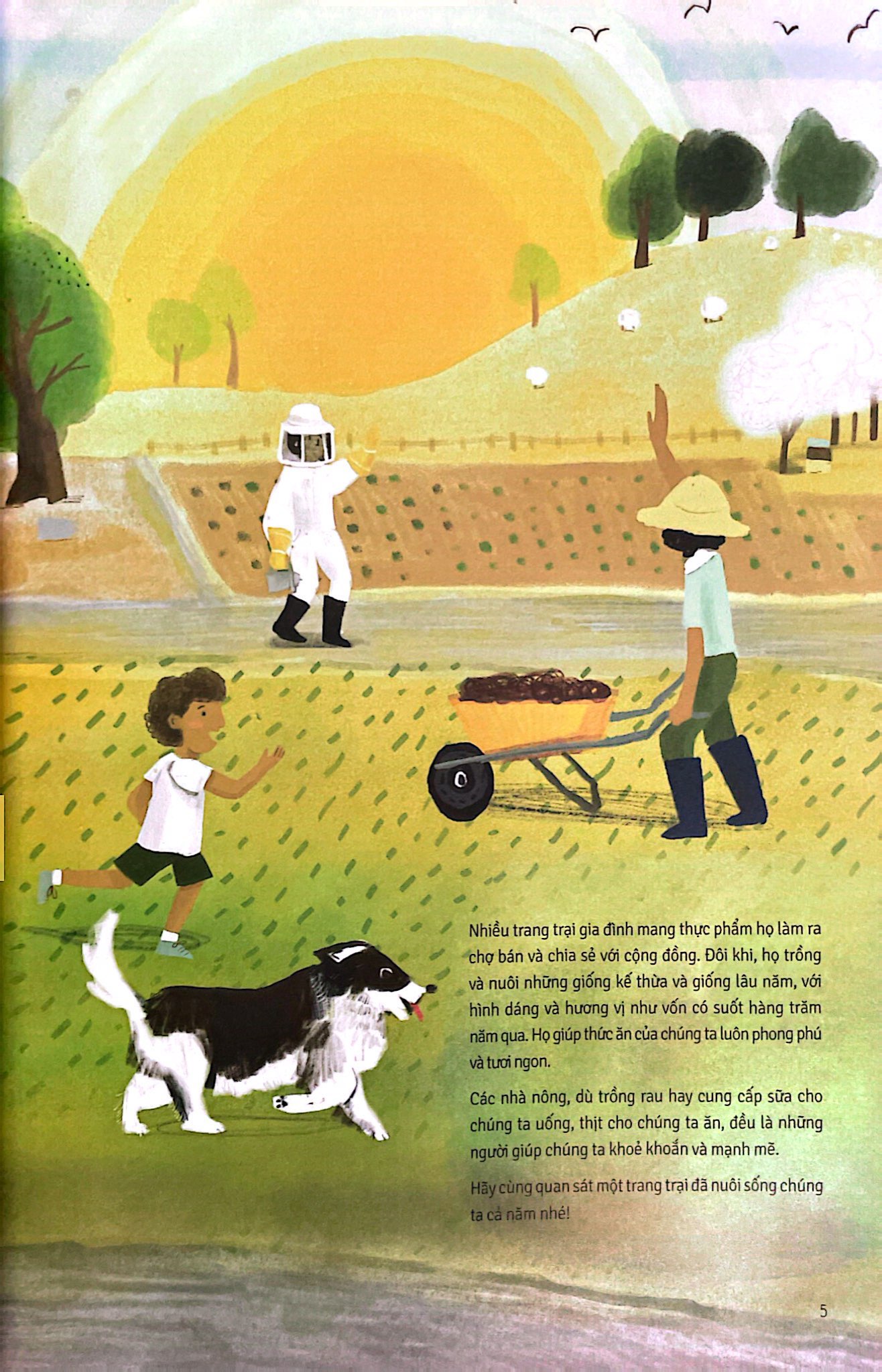 nông trại nuôi sống chúng ta