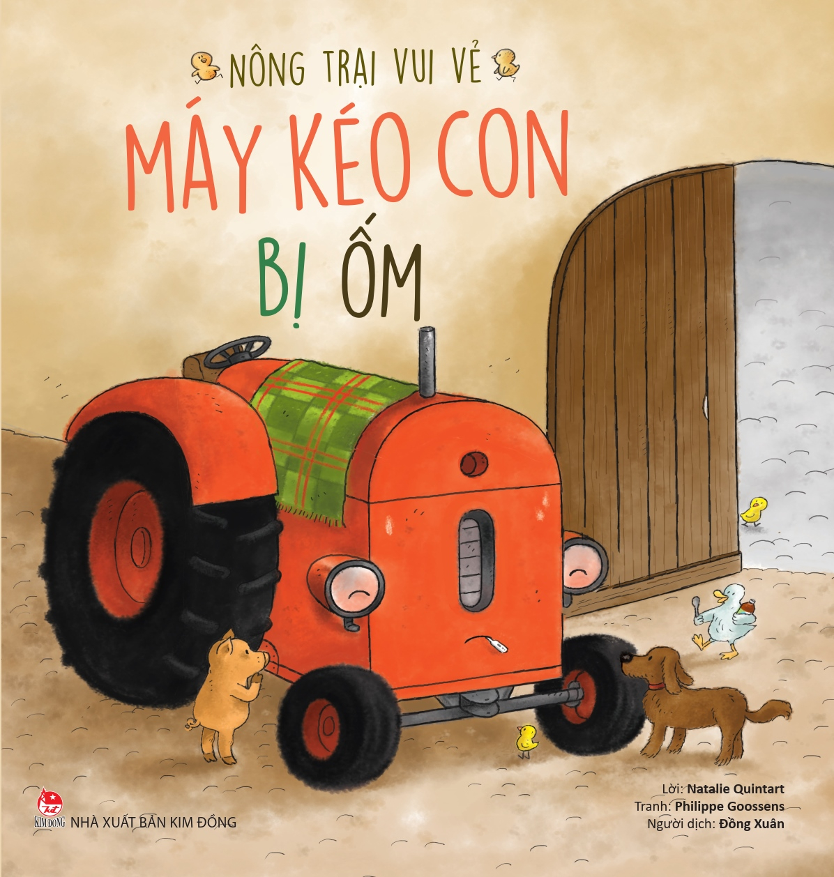 nông trại vui vẻ - máy kéo con bị ốm