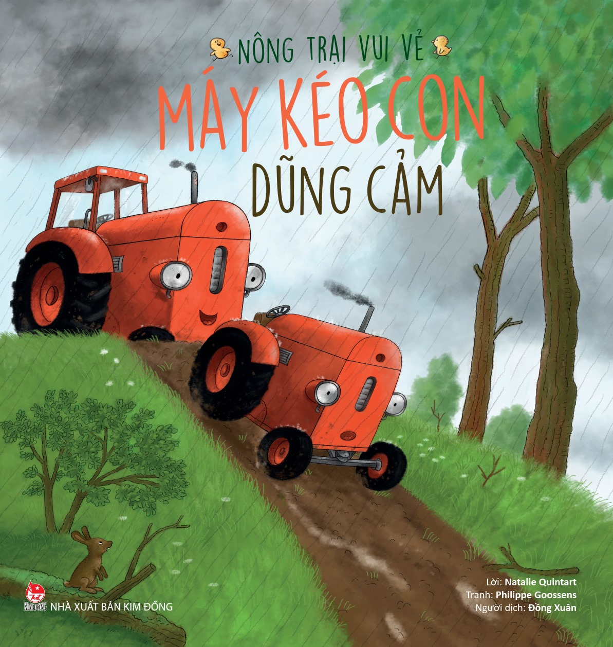 nông trại vui vẻ - máy kéo con dũng cảm