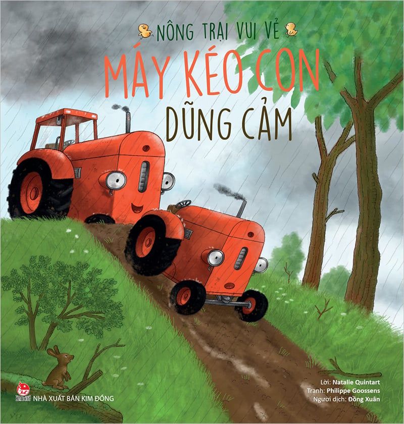 nông trại vui vẻ - máy kéo con dũng cảm