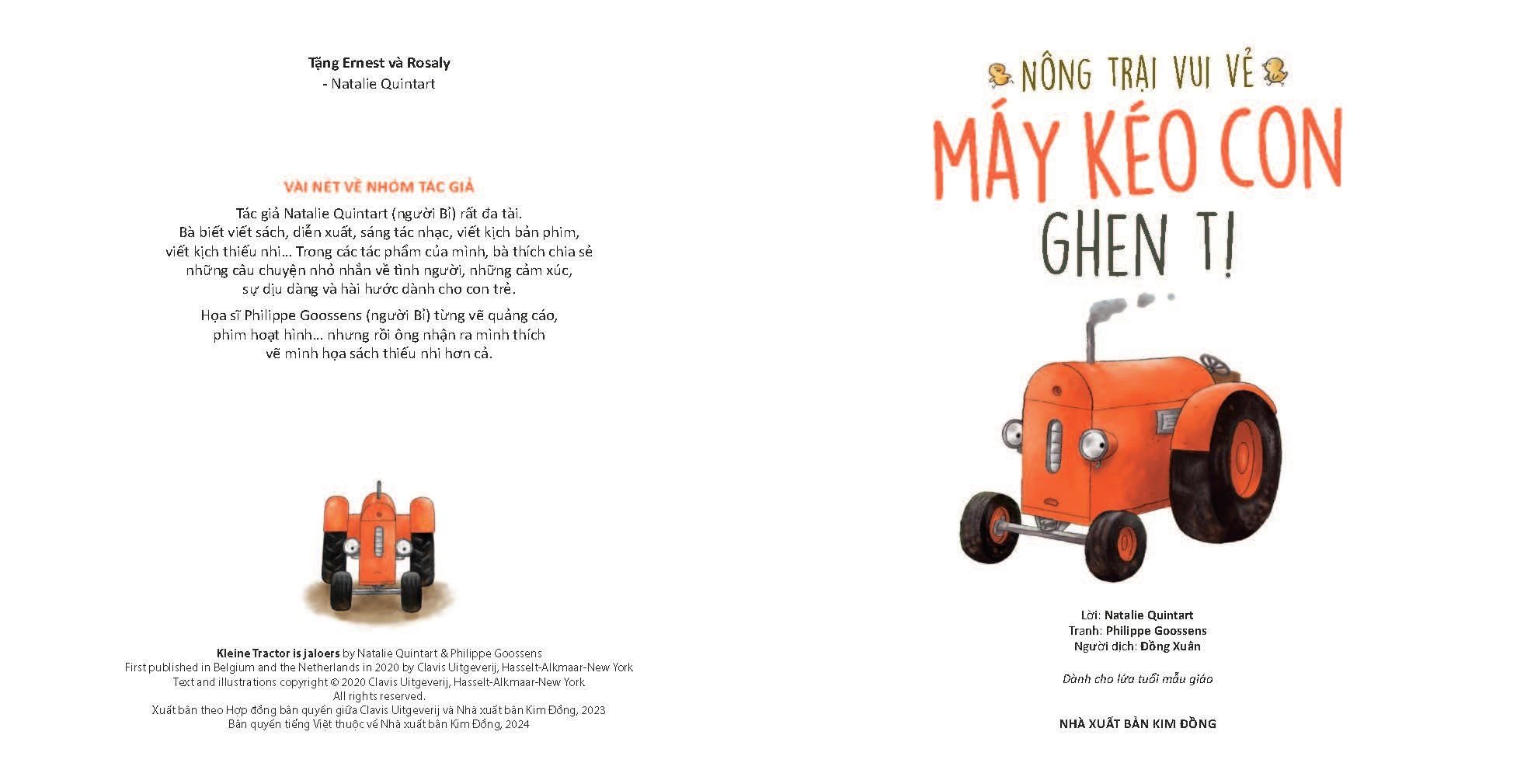 nông trại vui vẻ - máy kéo con ghen tị