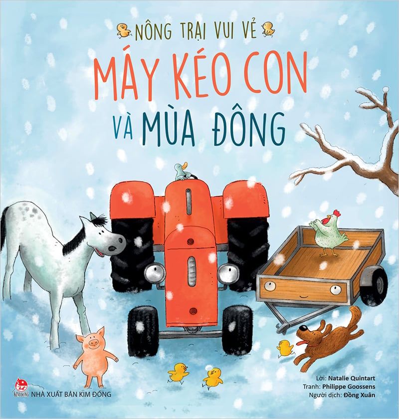 nông trại vui vẻ - máy kéo con và mùa đông