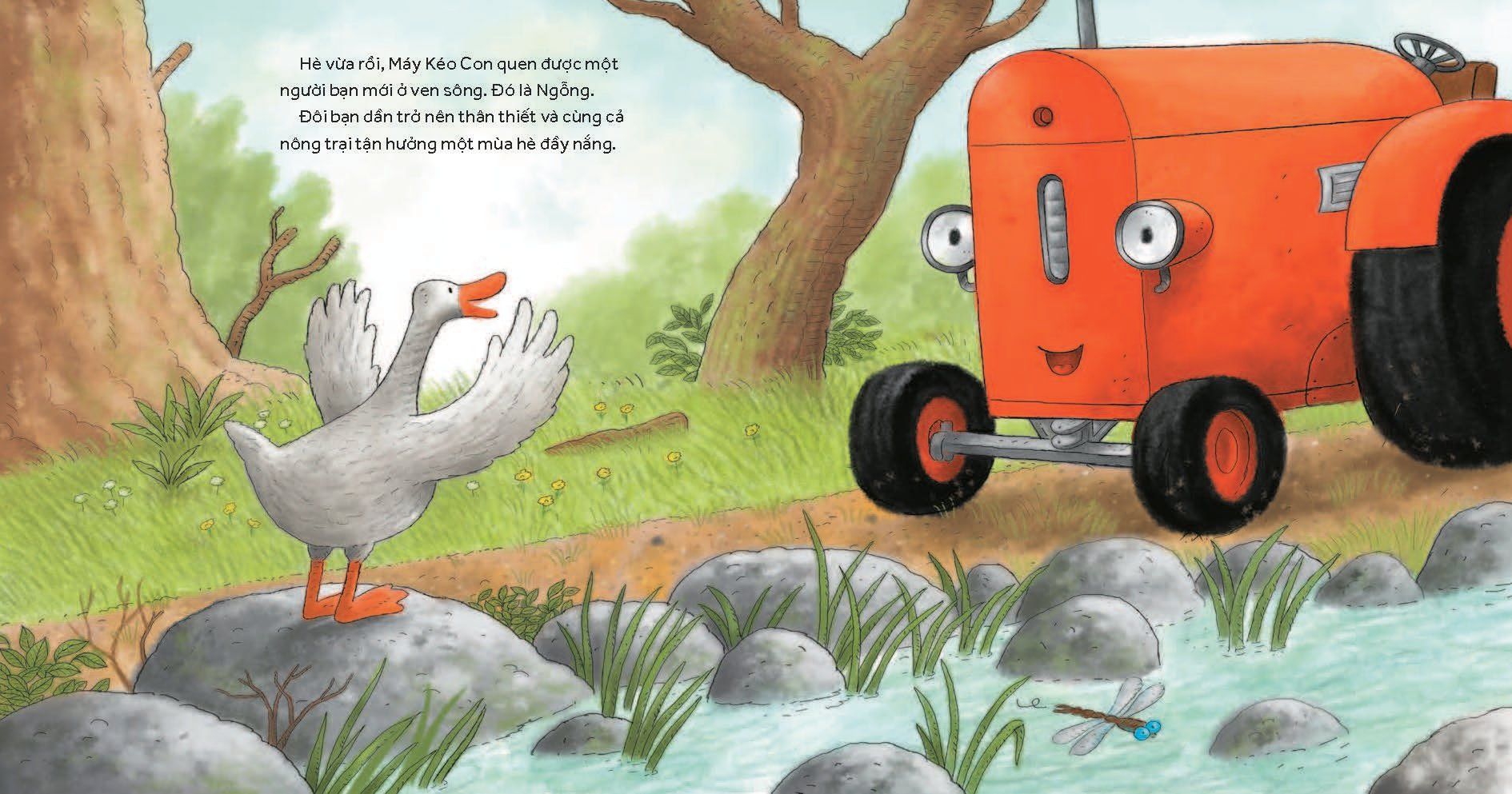 nông trại vui vẻ - máy kéo con và mùa đông