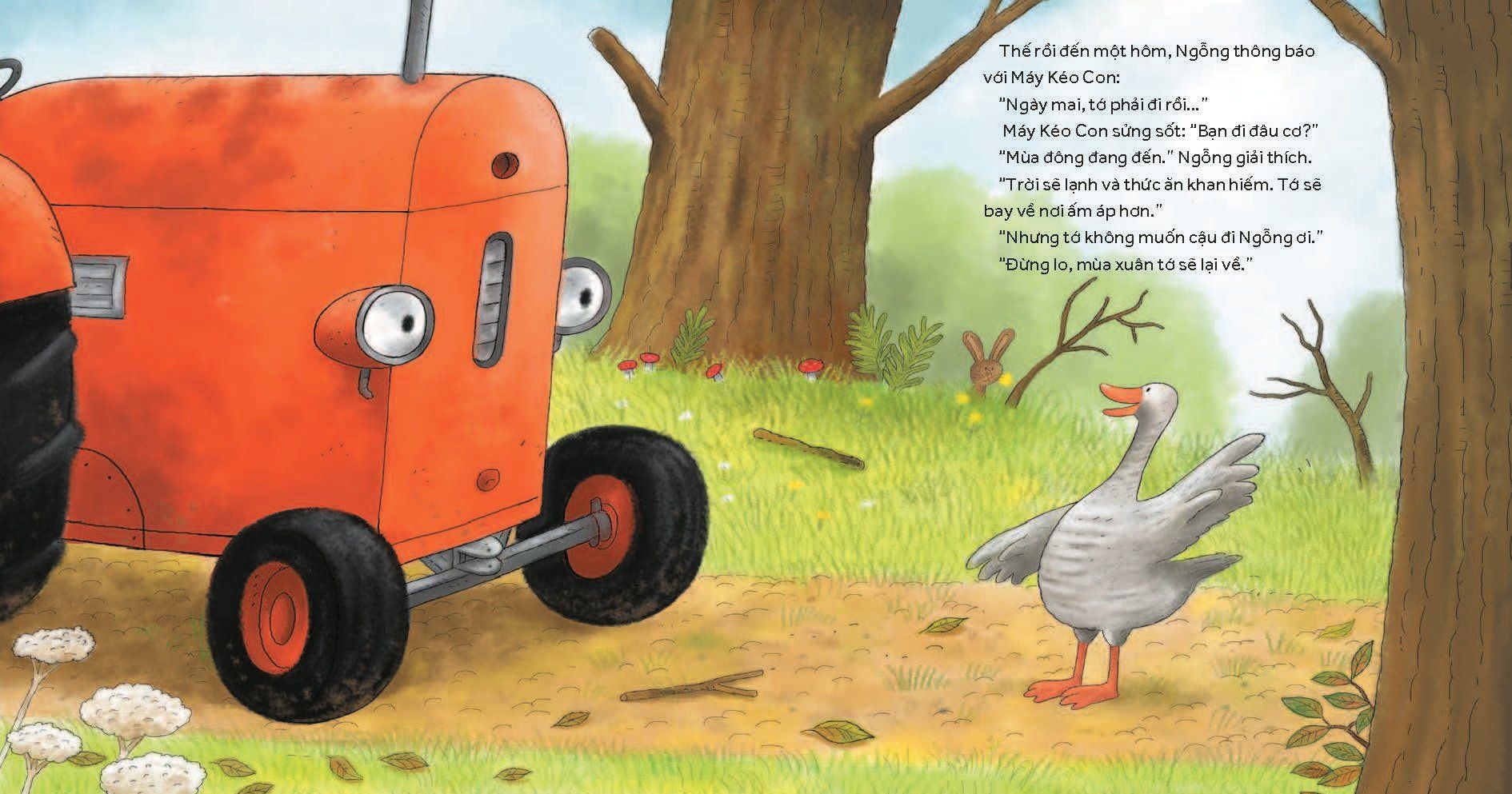 nông trại vui vẻ - máy kéo con và mùa đông