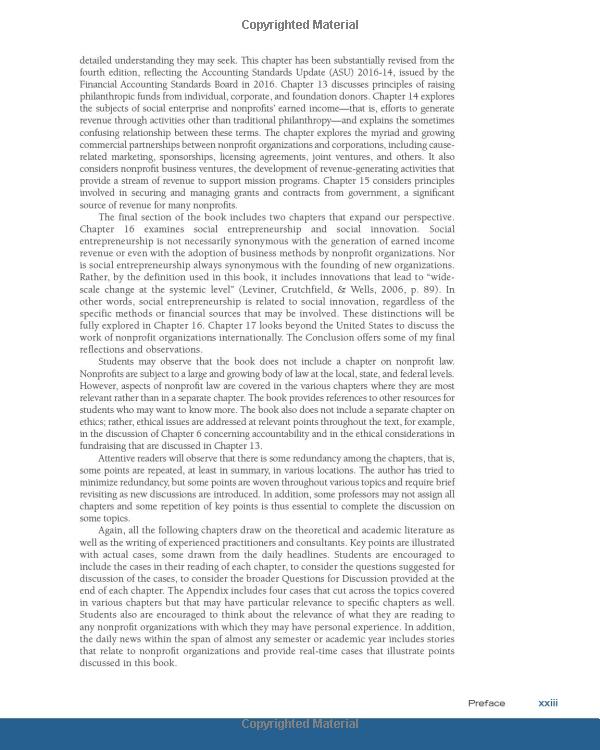 nonprofit management: principles and practice