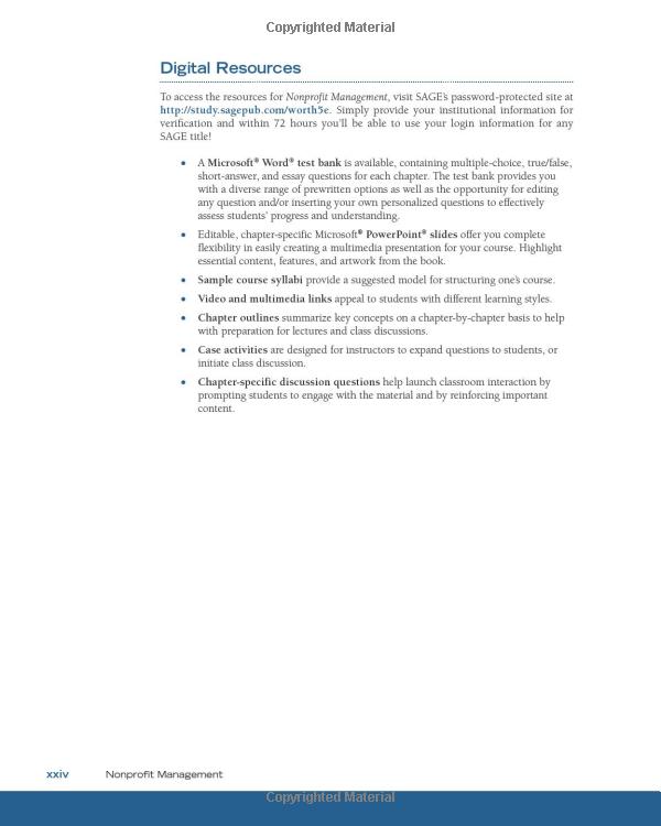 nonprofit management: principles and practice