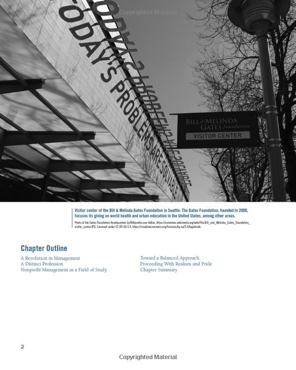 nonprofit management: principles and practice