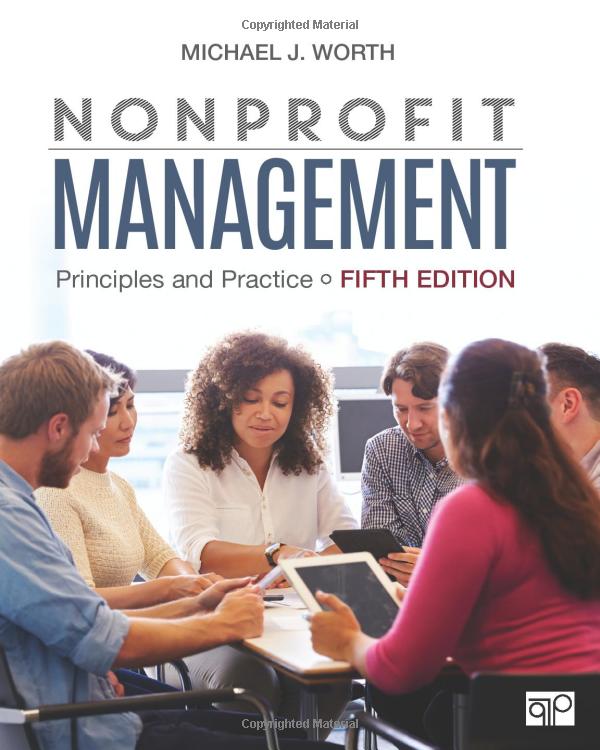nonprofit management: principles and practice