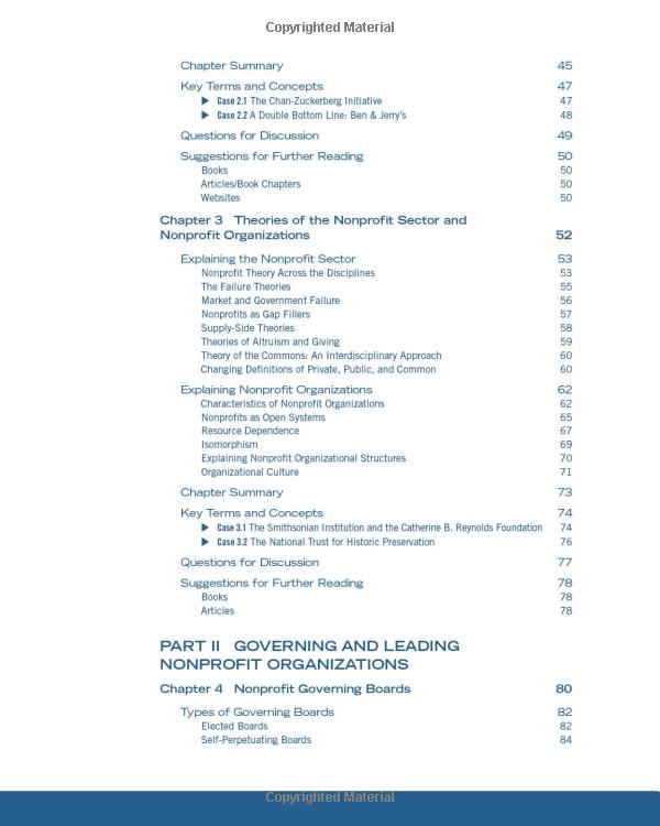 nonprofit management: principles and practice