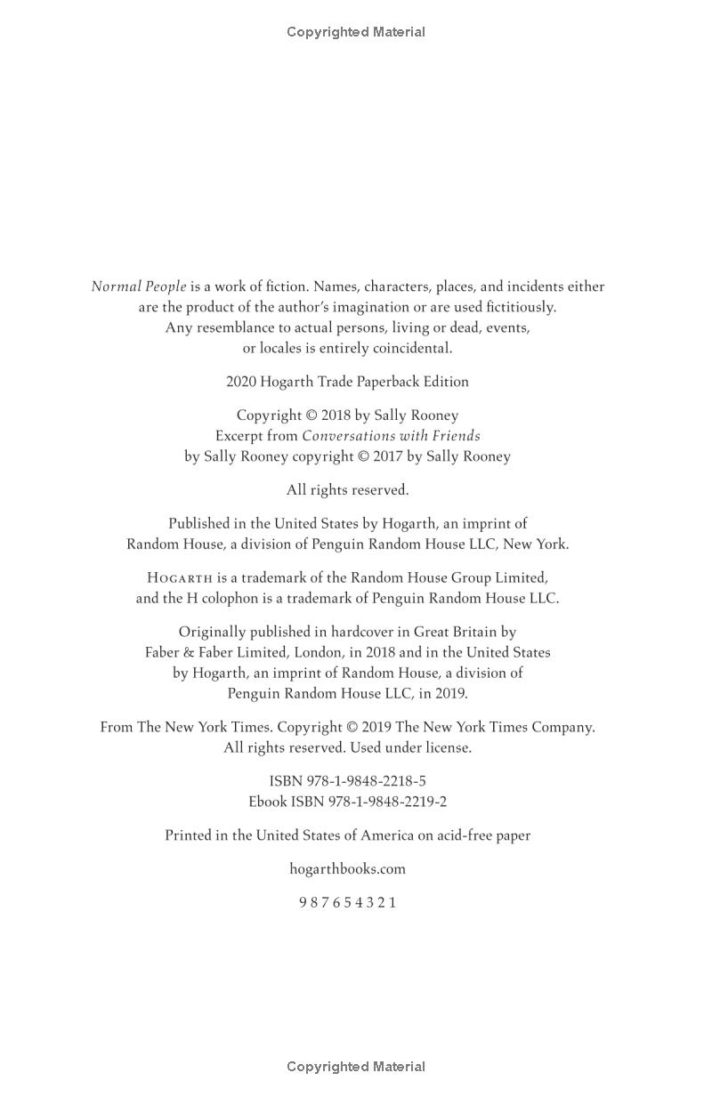 normal people: a novel