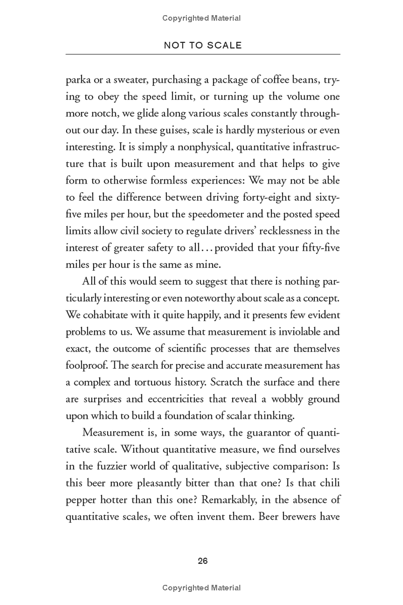 not to scale: how the small becomes large, the large becomes unthinkable, and the unthinkable becomes possible