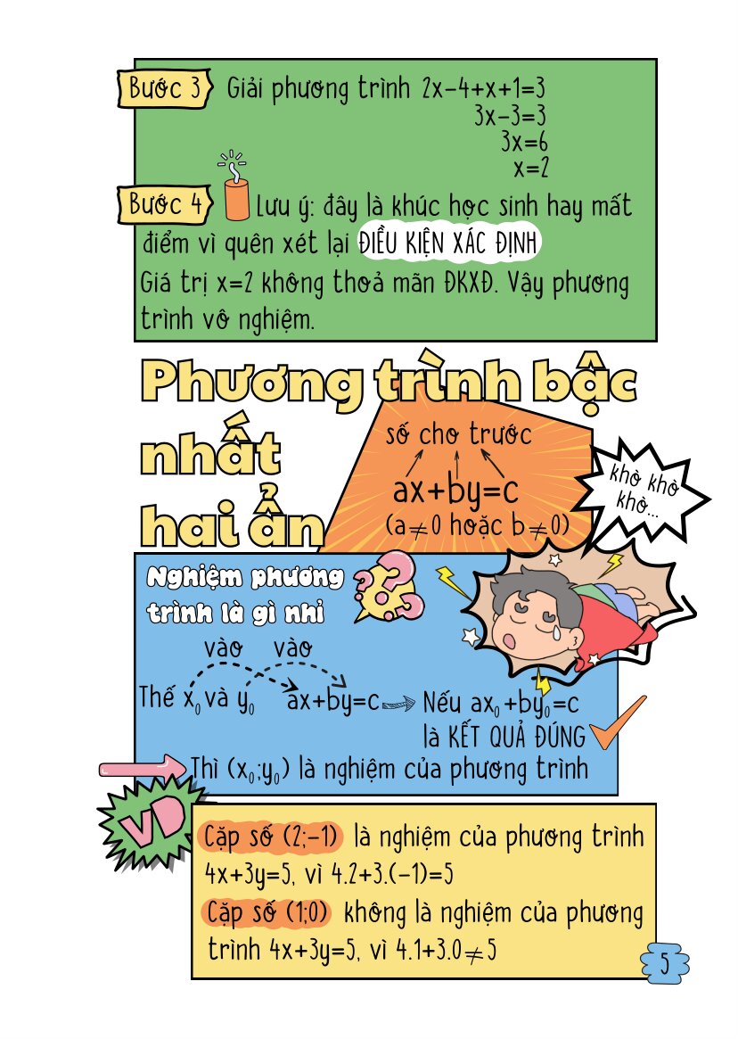Note Tốc Độ - Công Thức Đại Số Lớp 9