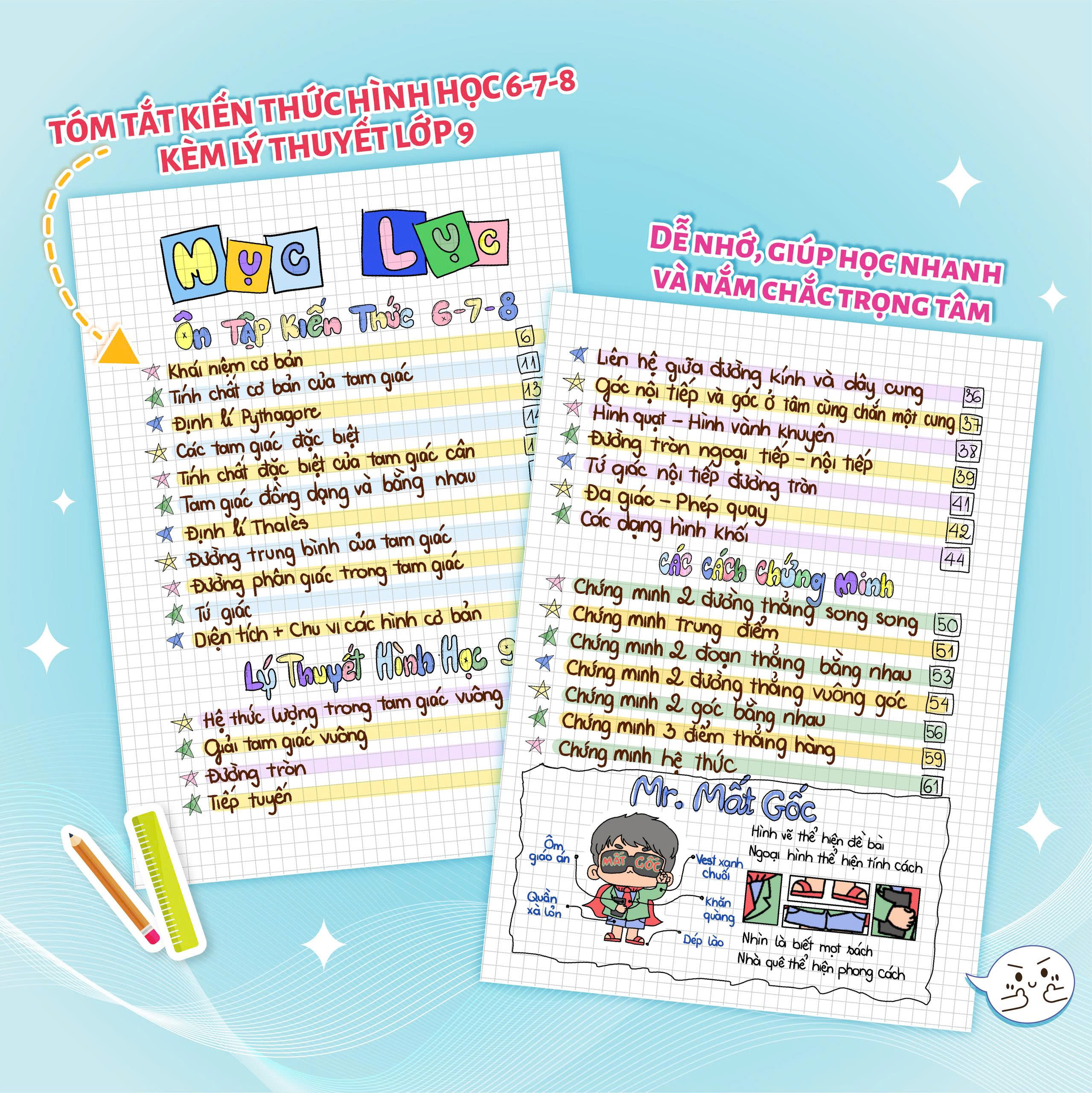 Note Tốc Độ - Công Thức Hình THCS