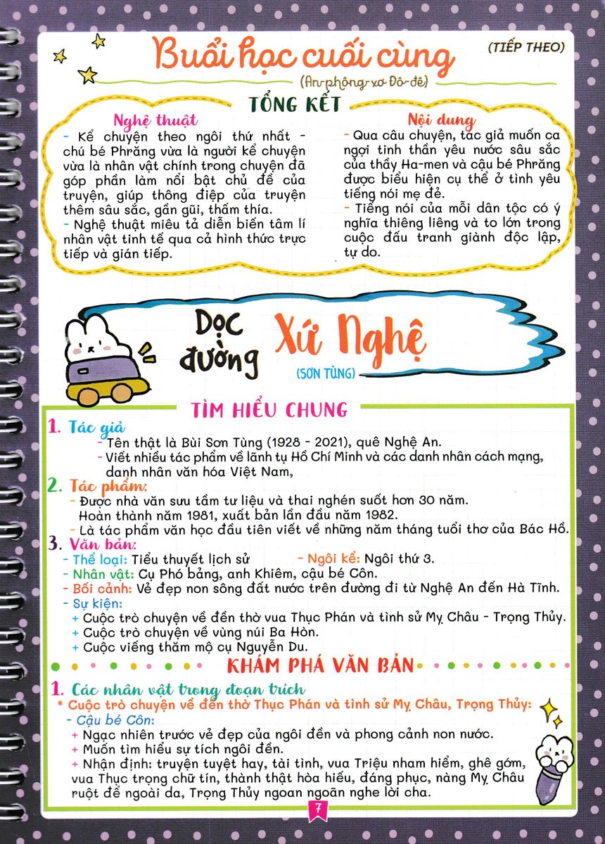 notebook - ngữ văn 7 (bàm sát sgk cánh diều)