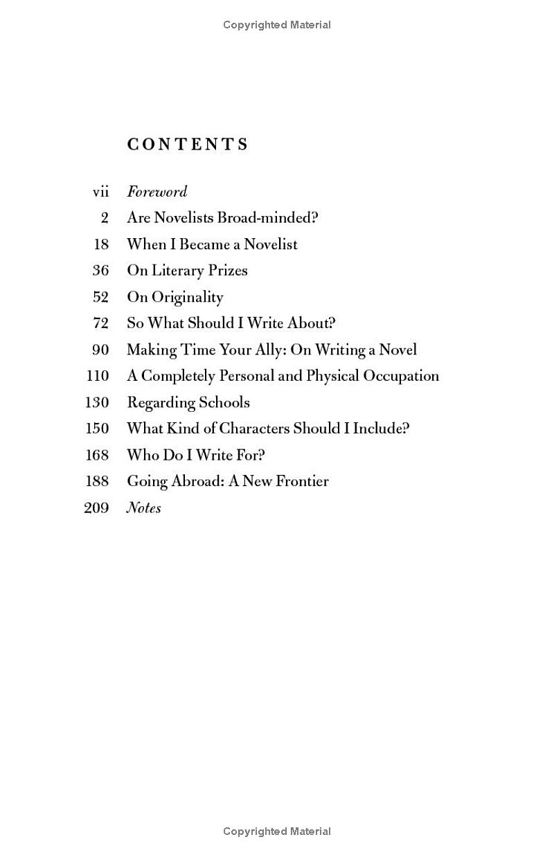 Novelist As A Vocation