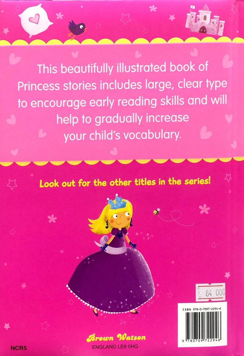 now i can read - princess stories (padded)