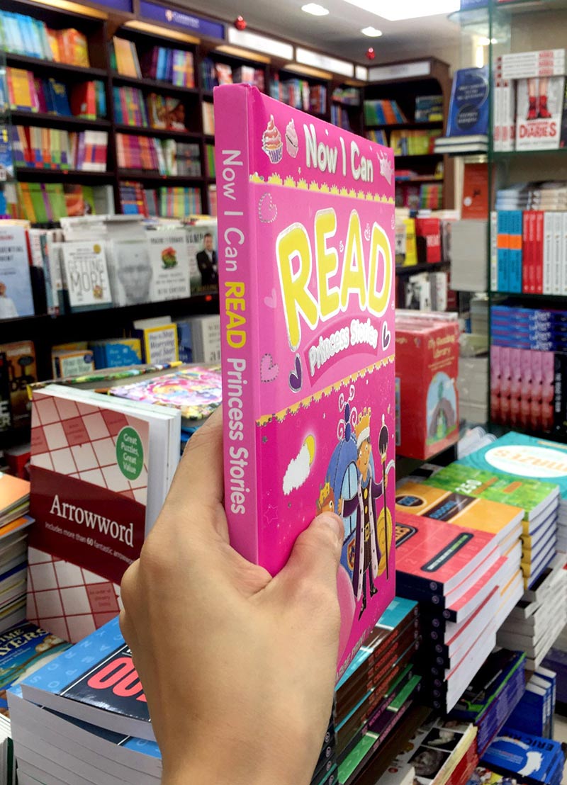 now i can read - princess stories (padded)