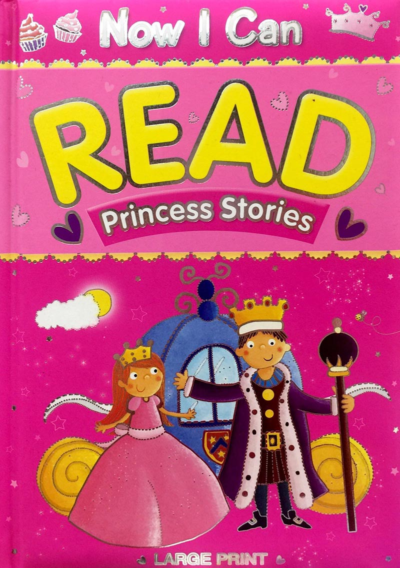 now i can read - princess stories (padded)