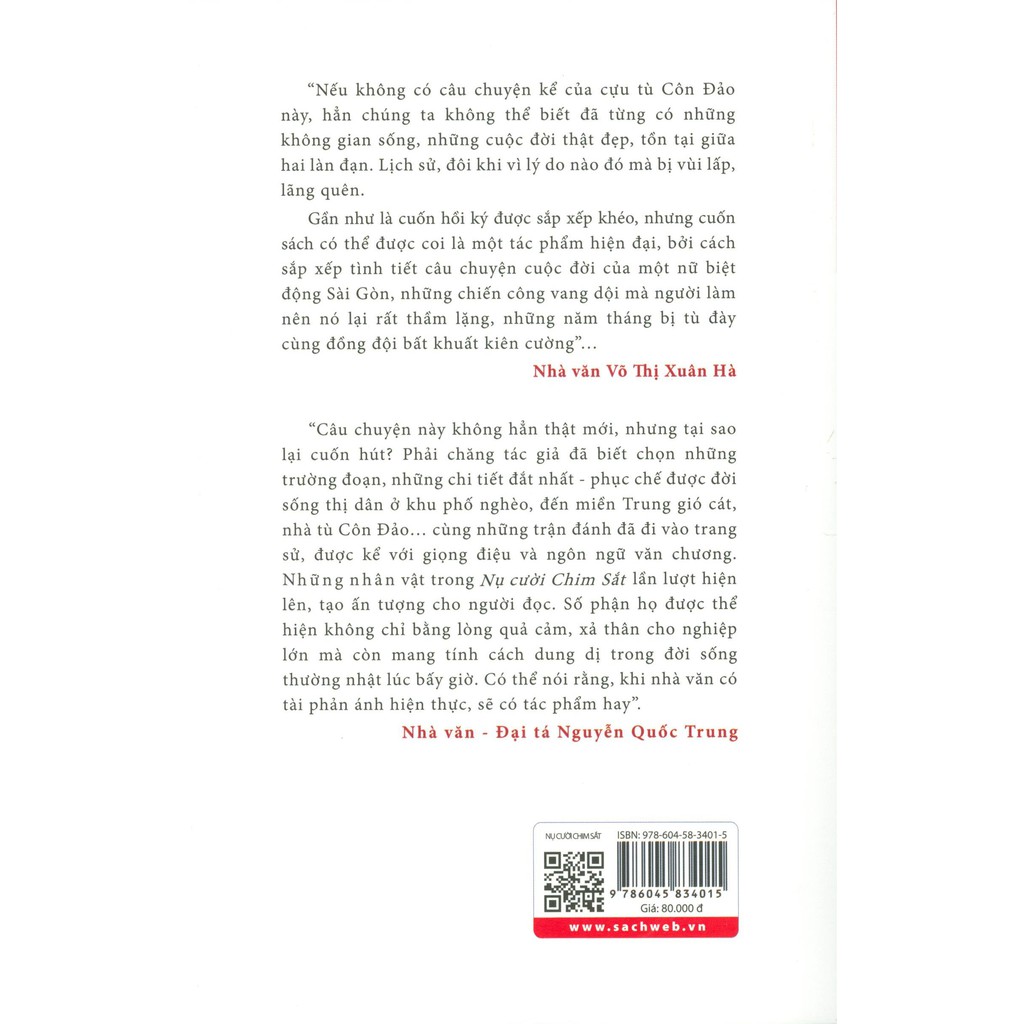 nụ cười chim sắt