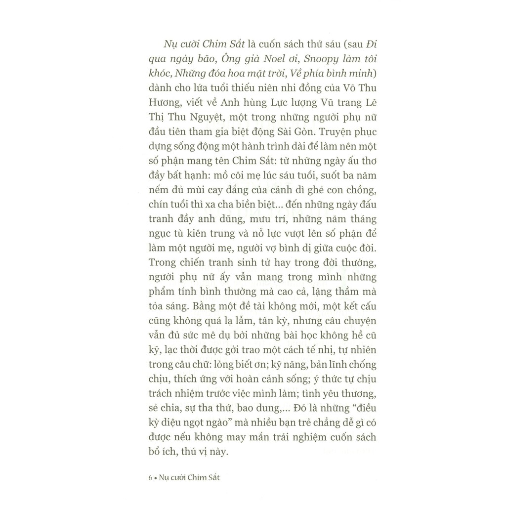 nụ cười chim sắt