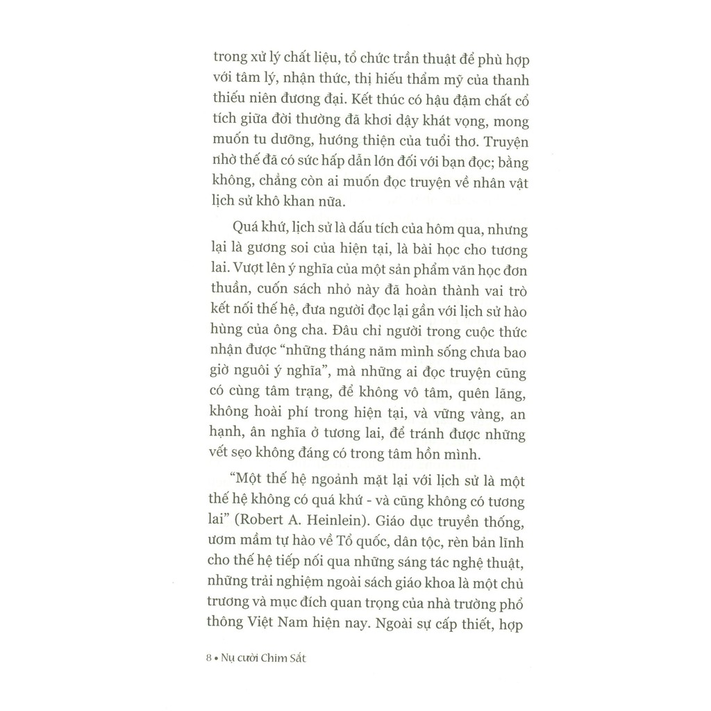 nụ cười chim sắt