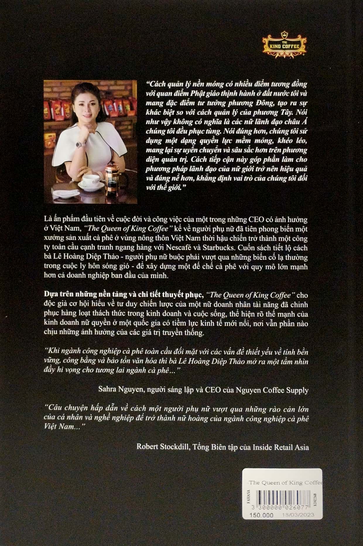 nữ hoàng của king coffee - the queen of king coffee