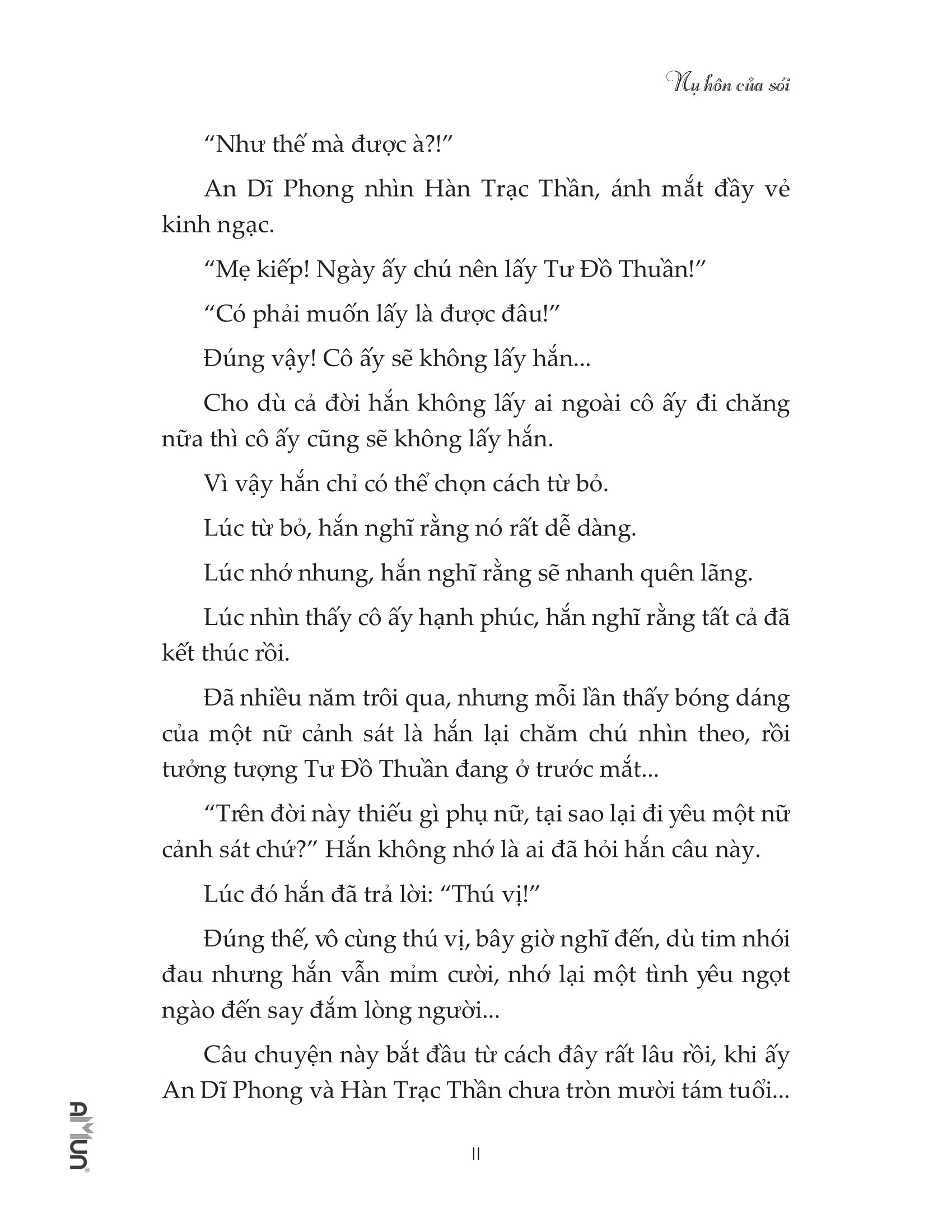 nụ hôn của sói (tái bản 2023)