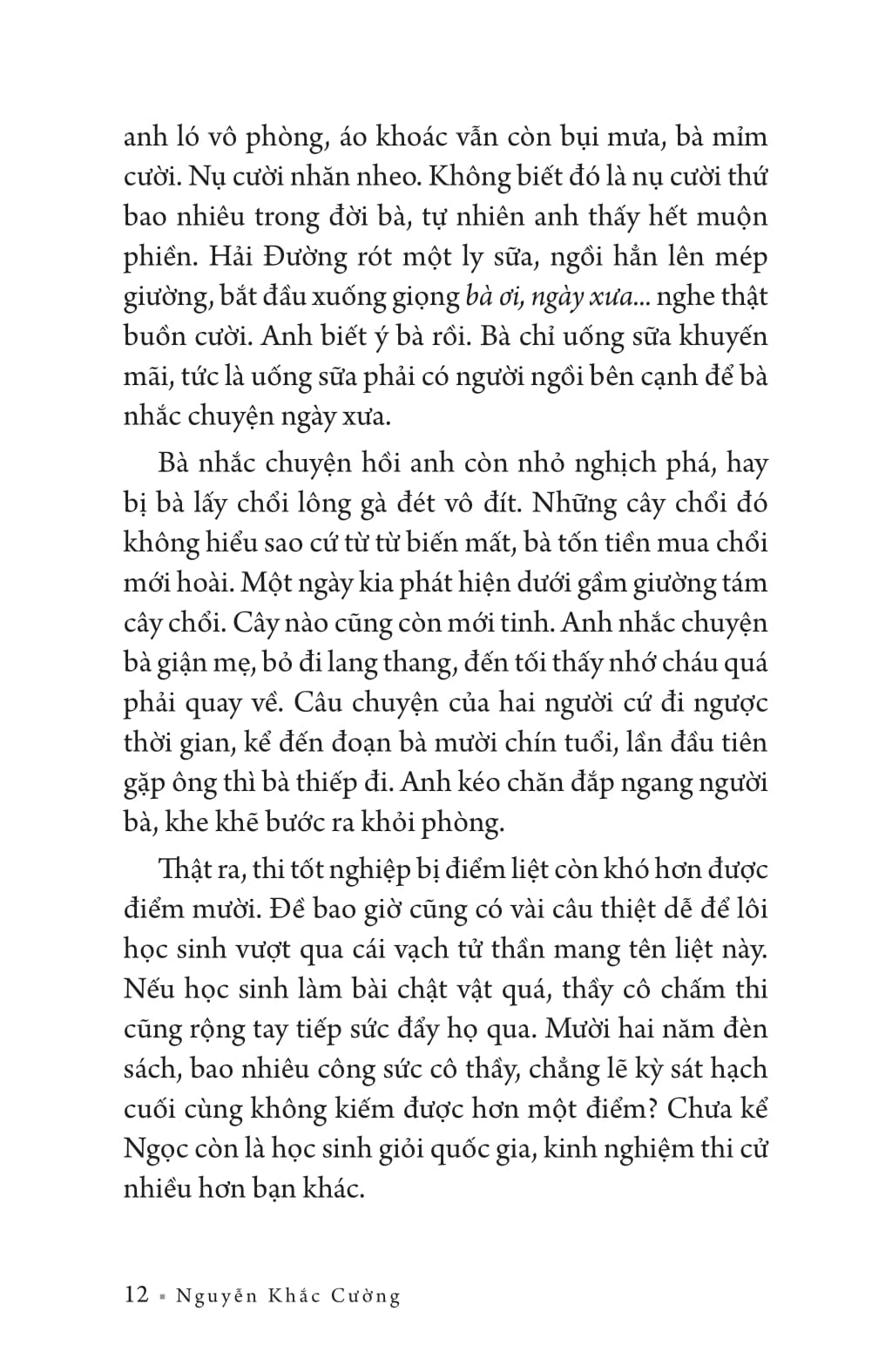 nụ hôn dưới vòm cây