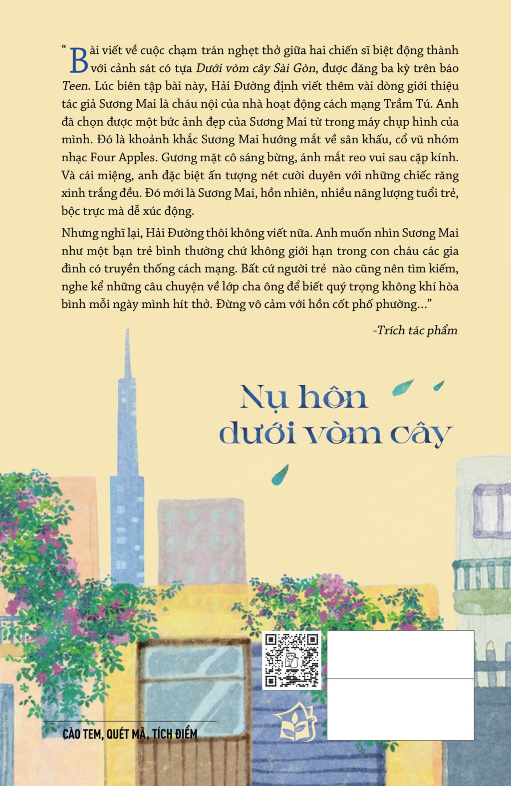 nụ hôn dưới vòm cây