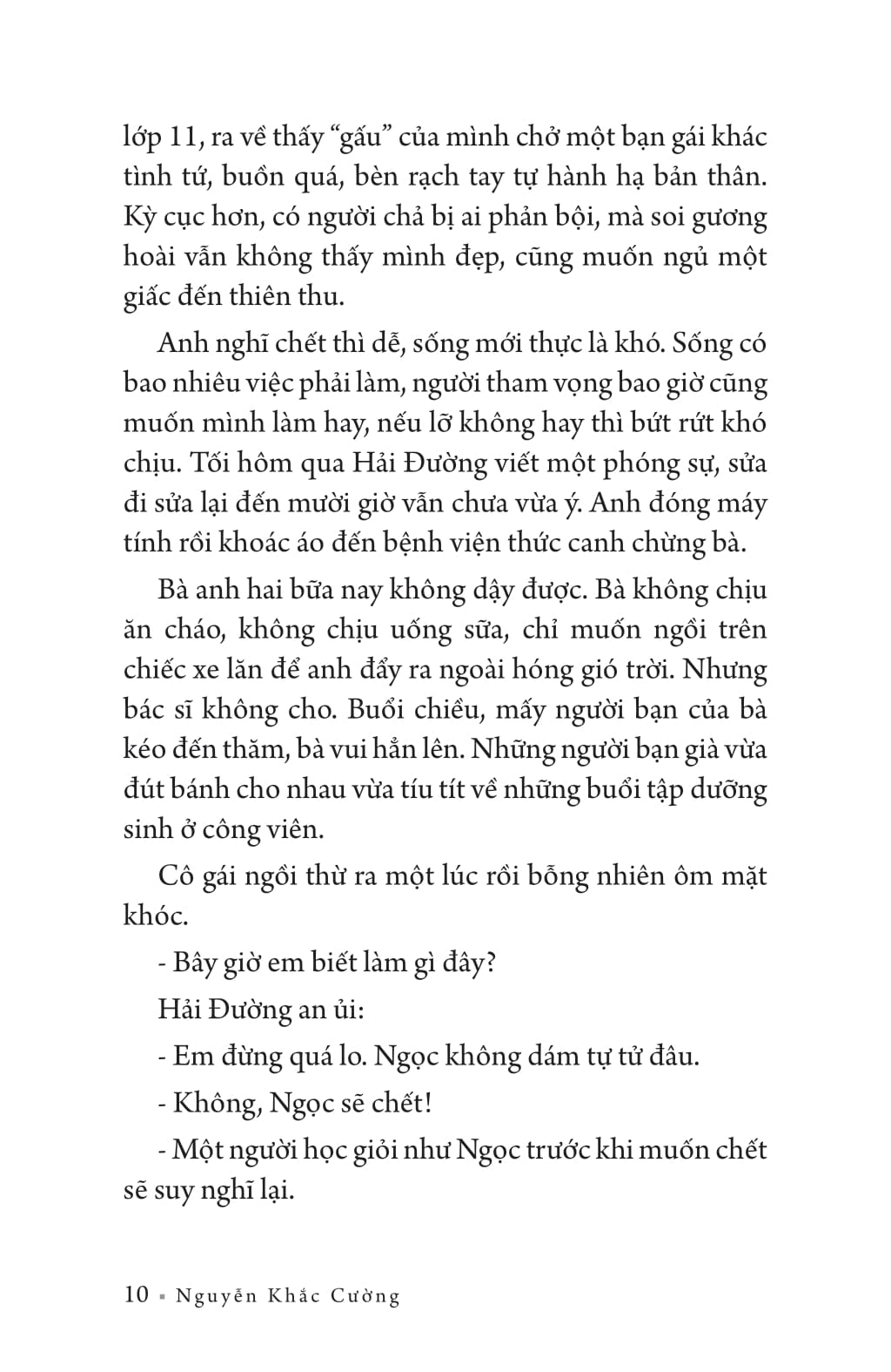 nụ hôn dưới vòm cây