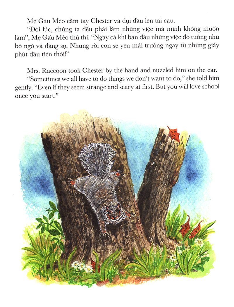 Nụ Hôn Trên Bàn Tay - The Kissing Hand (Tái Bản 2021)